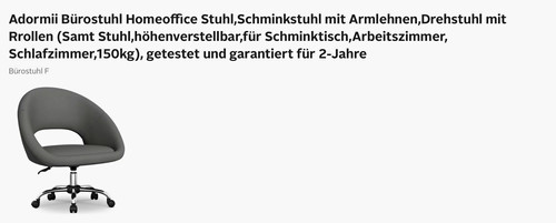 Adormii bürostuhl homeoffice - bürostuhl,