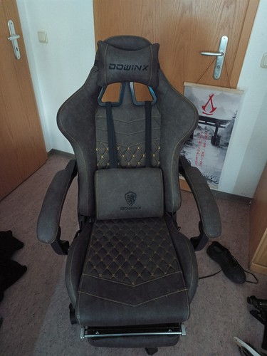 Leder gaming stuhl braun - gaming,