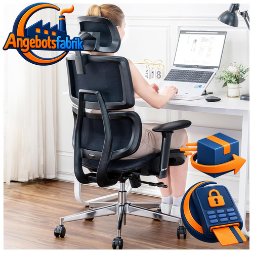 Bürostuhl ergonomisch hoher - ergonomisch,